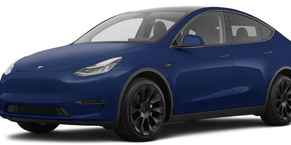 TESLA MODEL Y 2020 5YJYGDEE1LF025621 image